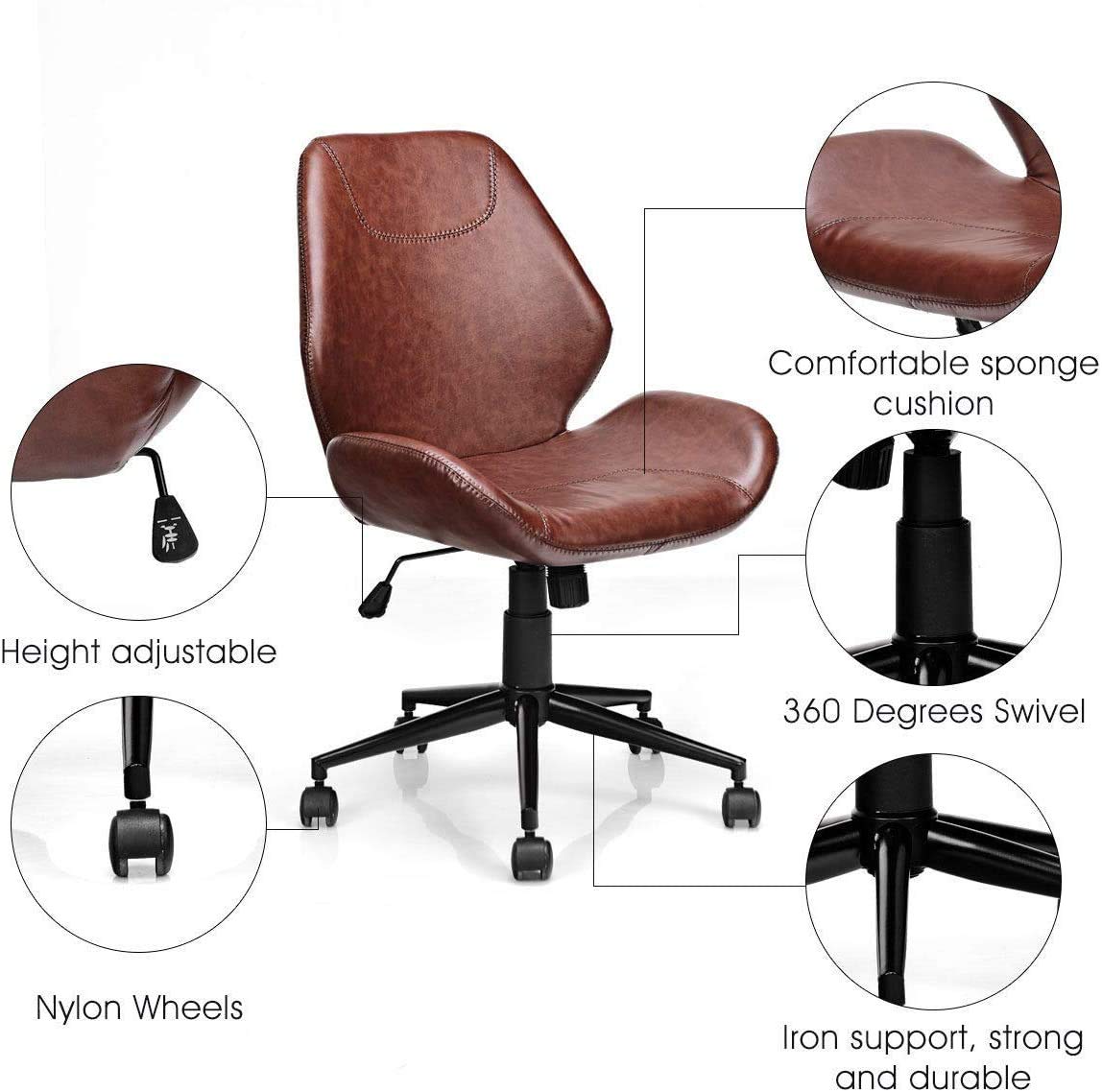 Giantex Home Office Leisure Chair