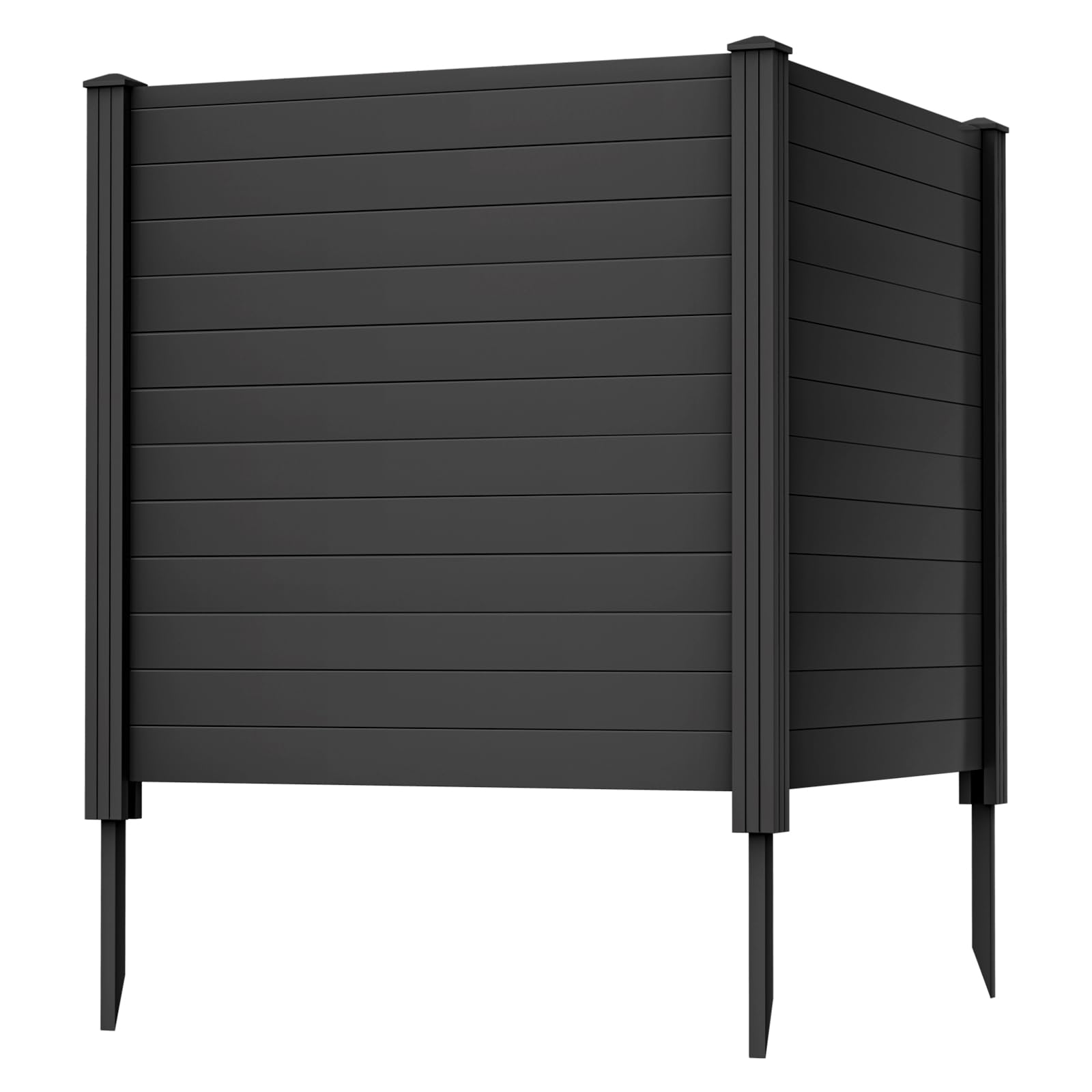 Trash Can Enclosure with 3 Stakes - Giantex