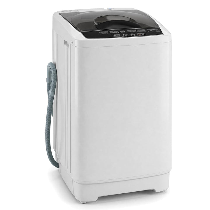 Giantex 9.93LBS Portable Washing Machine | Top Load Full-Automatic with 6 Water Level &amp; 8 Cycle
