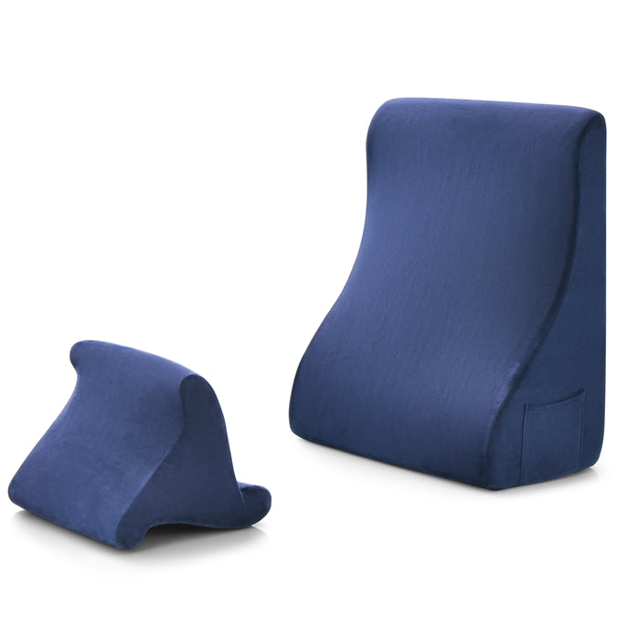 Giantex Bed Wedge Pillow for Sleeping, 7.5 Inch Triangle Pillow Wedge for Neck Back Leg Support