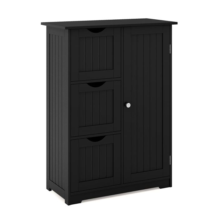 Bathroom Floor Cabinet, Wooden Storage Cabinet
