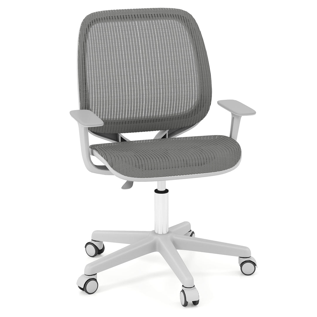 Giantex Kids Desk Chair, Children Armrest Computer Chair with Sit-Lock Wheels