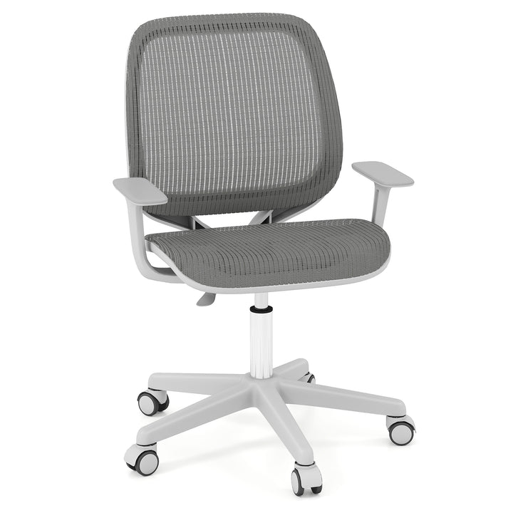 Giantex Kids Desk Chair, Children Armrest Computer Chair with Sit-Lock Wheels