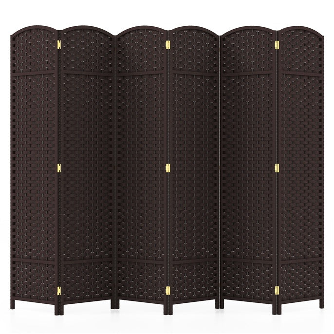 Giantex Room Divider 8 Panel, 5.6ft Folding Privacy Screen
