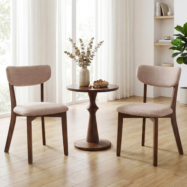 Giantex Wooded Dining Chairs Set of 2/4 for Living Room Restaurant
