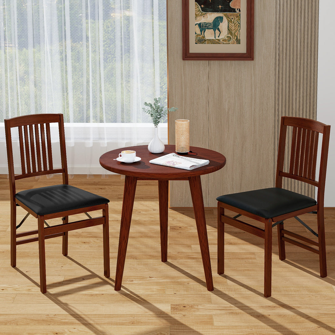 Giantex Folding Dining Chairs Set (2/4)