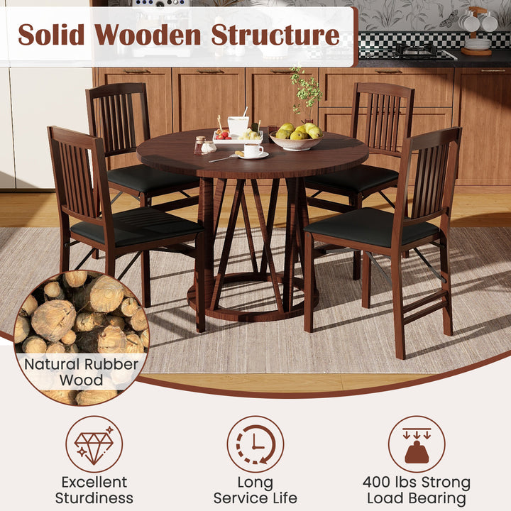 Giantex Folding Dining Chairs Set (2/4)