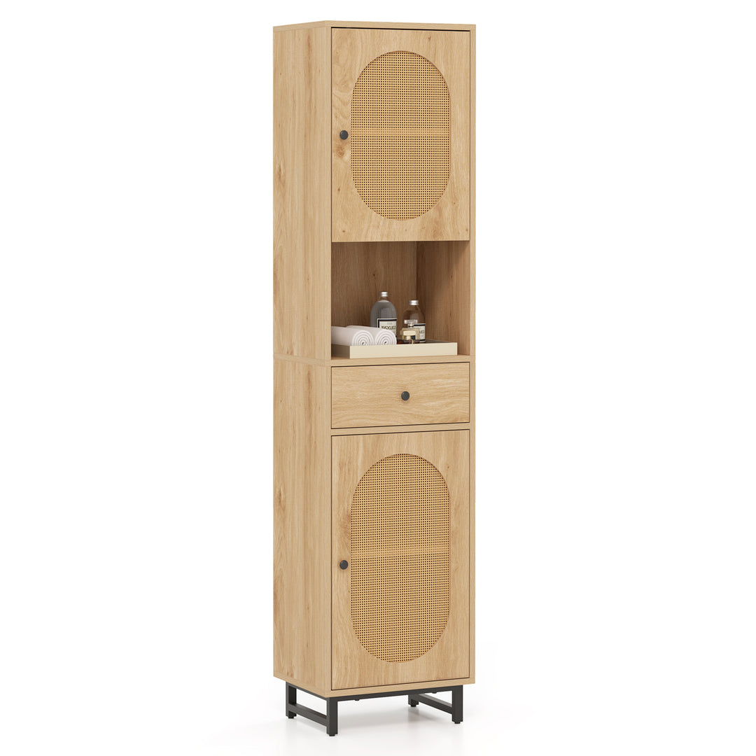 Giantex 67" Tall Bathroom Cabinet