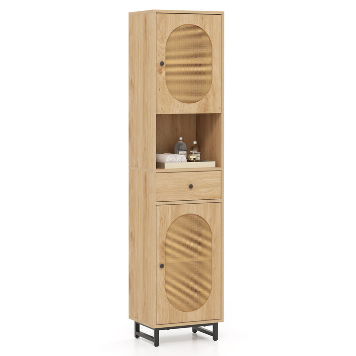 Giantex 67" Tall Bathroom Cabinet
