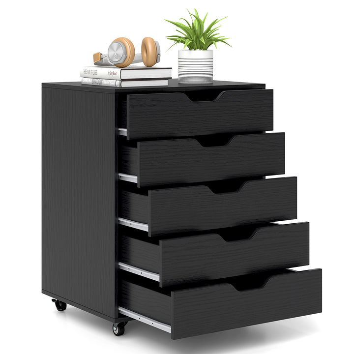 Drawers Cabinet Mobile Lateral Filing Organizer