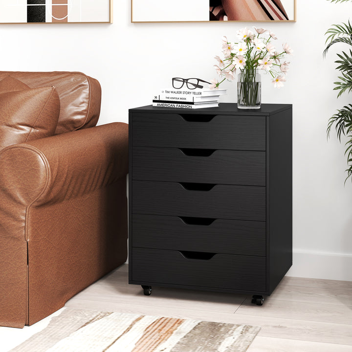 Drawers Cabinet Mobile Lateral Filing Organizer