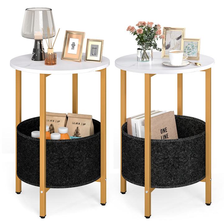 Giantex Round End Table
