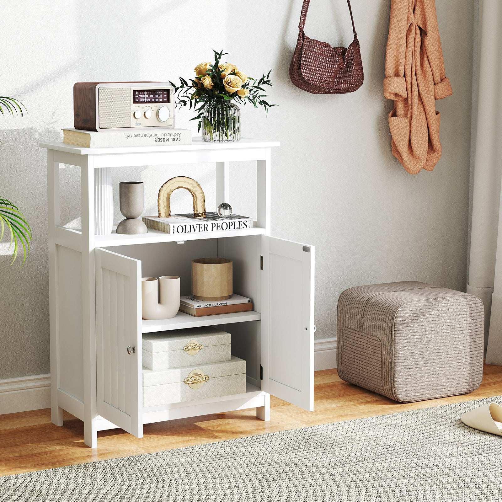 Giantex Bathroom Storage Cabinet