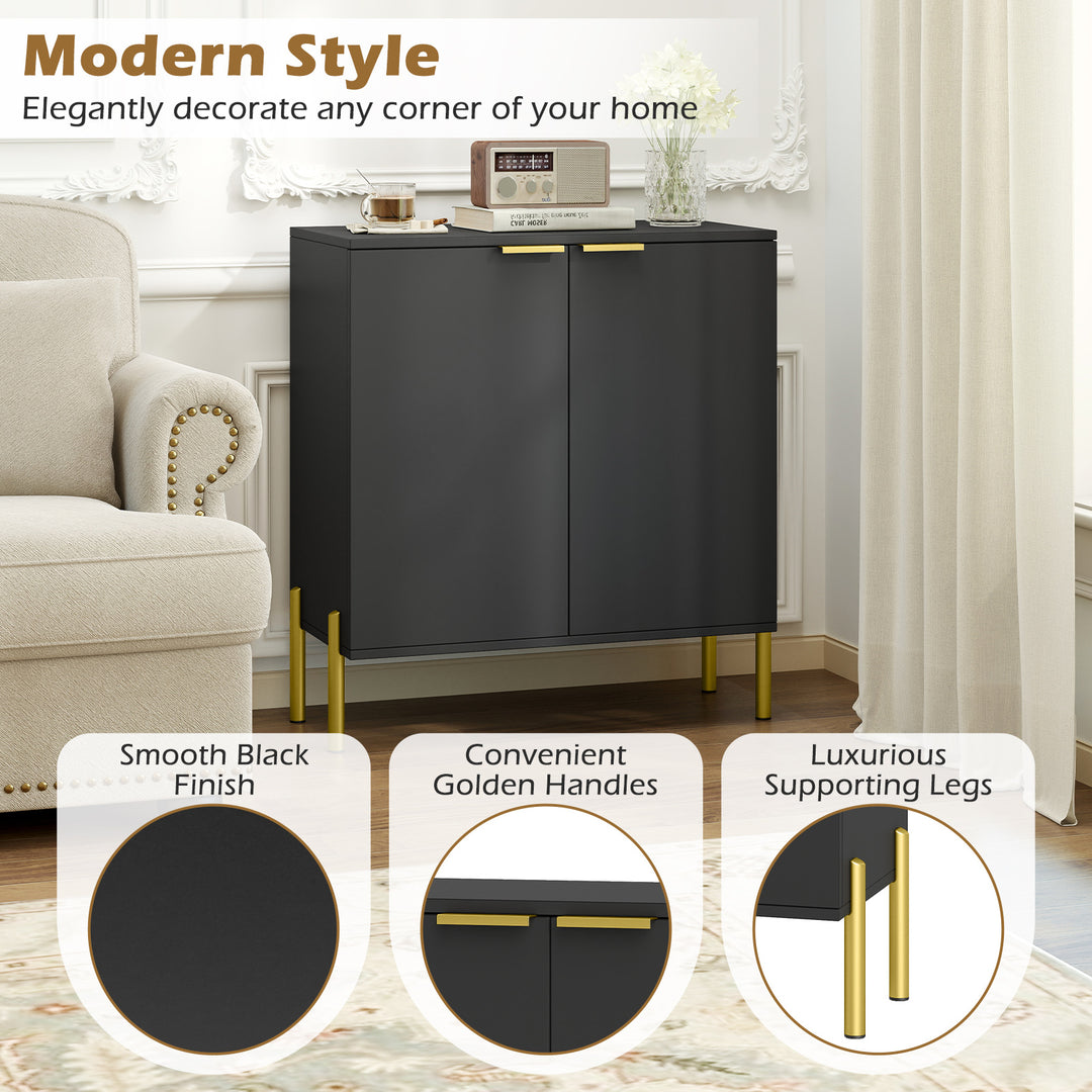 Giantex Buffet Cabinet with Storage, 2-Door Kitchen Sideboard with Storage Cabinet