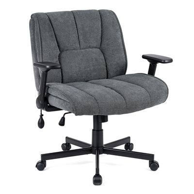 GIANTEX Criss Cross Home Office Chair with Airbag Lumbar Support