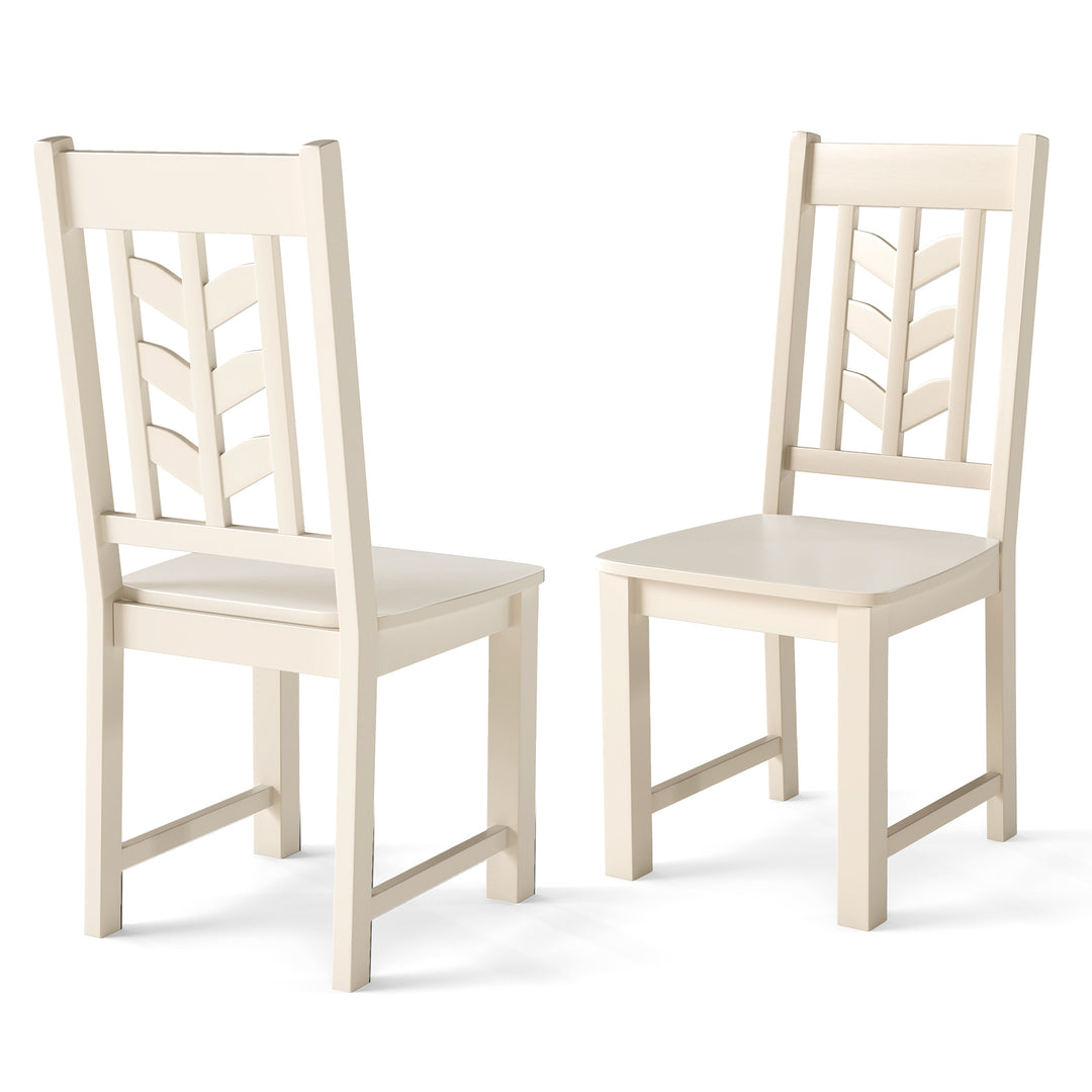 Giantex Wooden Dining Chairs Set of 2/4