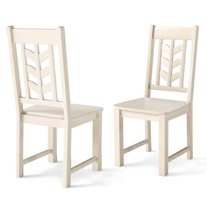 Giantex Wooden Dining Chairs Set of 2/4