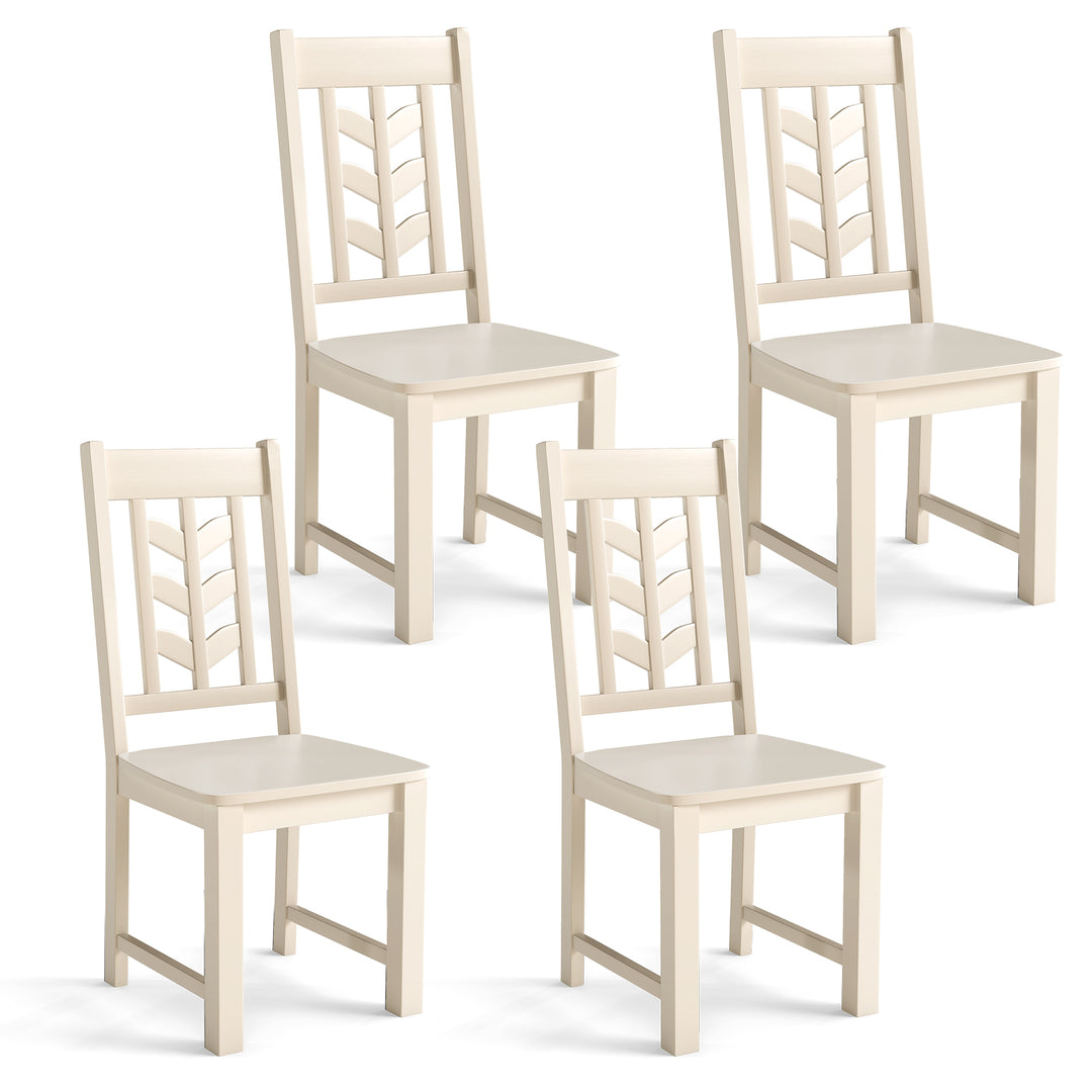 Giantex Wooden Dining Chairs Set of 2/4