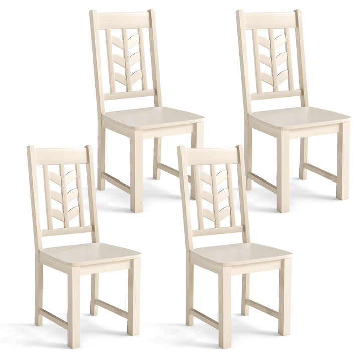 Giantex Wooden Dining Chairs Set of 2/4