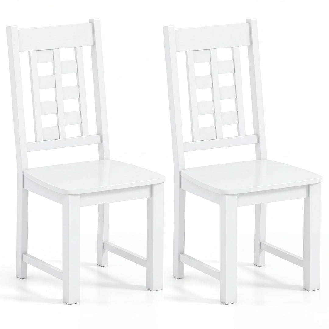 Giantex Kitchen Chair with Solid Rubber Wood Frame