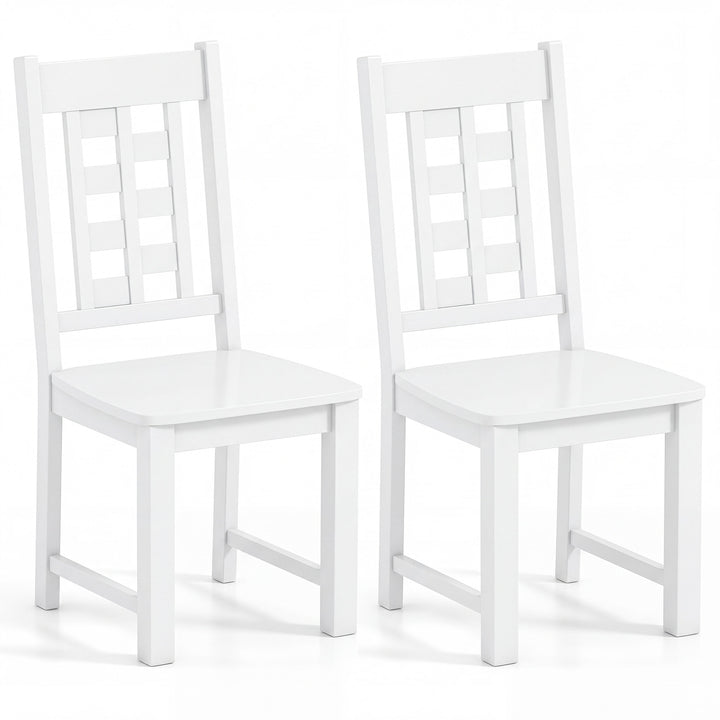 Giantex Kitchen Chair with Solid Rubber Wood Frame