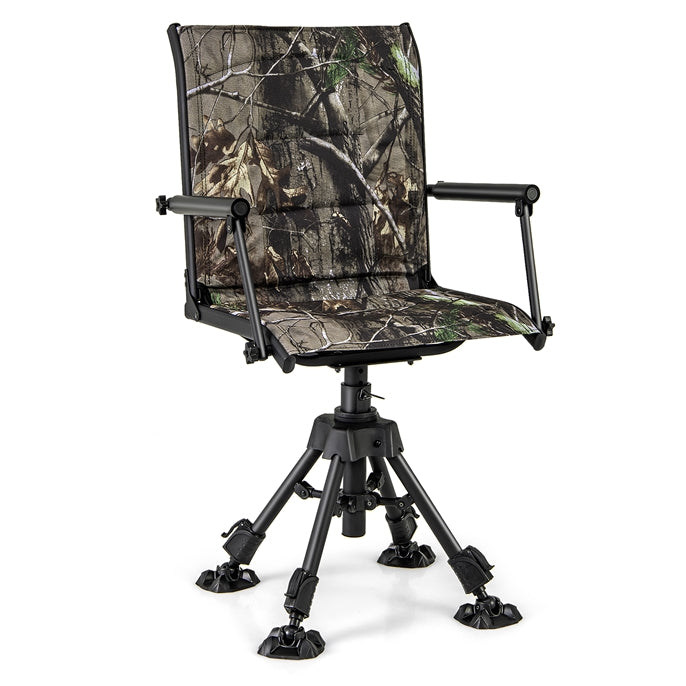 GIANTEX 360° Silent Swivel Hunting Blind Chair