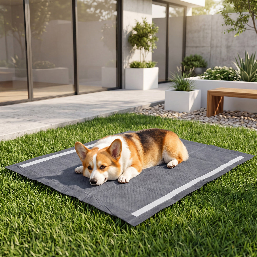 Giantex 150-Pack 36" x 24"/24" x 24" Charcoal Dog Pee Pads