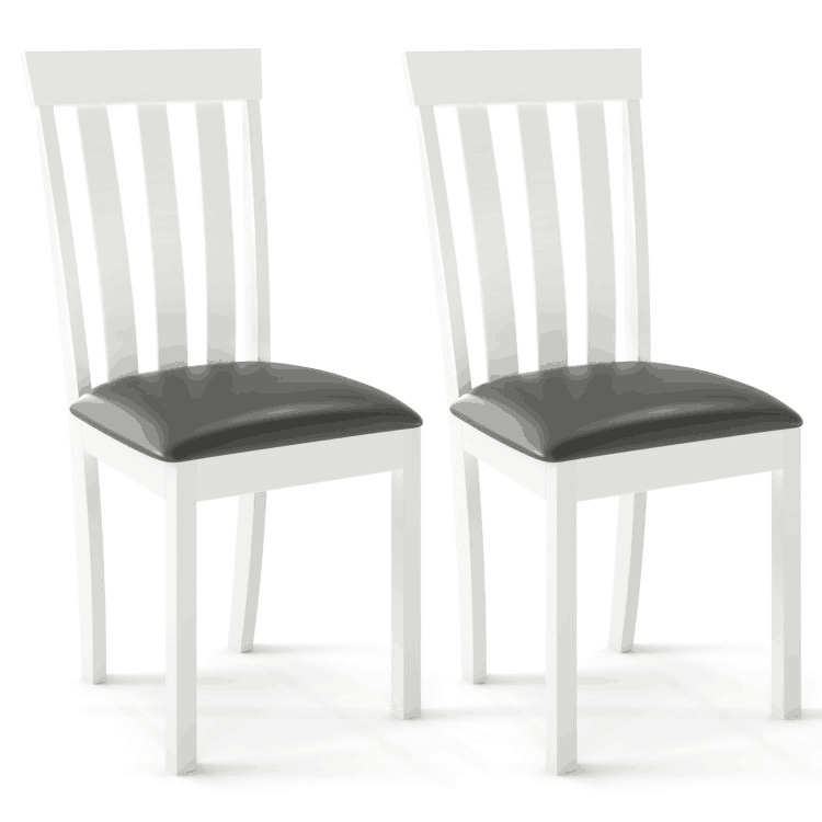 Giantex Wood Dining Chair, Mid Century Dining Side Chairs for Kitchen, Dining Room, Restaurant