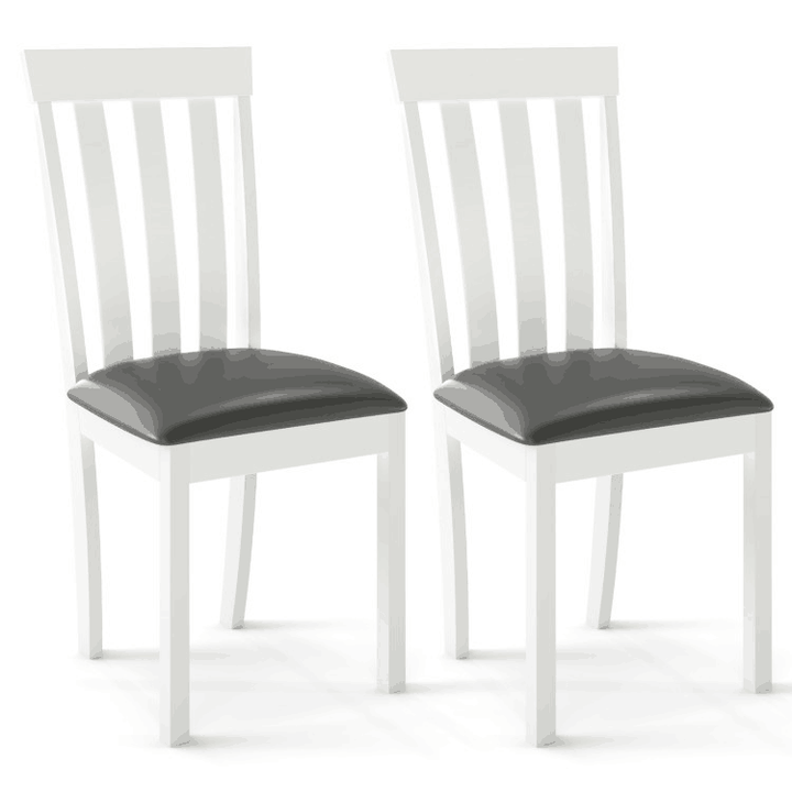 Giantex Wood Dining Chair, Mid Century Dining Side Chairs for Kitchen, Dining Room, Restaurant