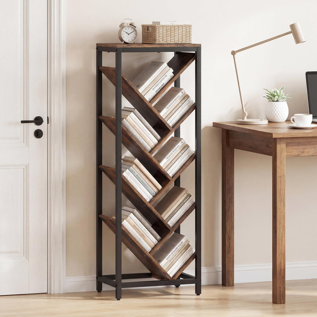 Giantex 9-Tier Tree Bookshelf for Books/CDs