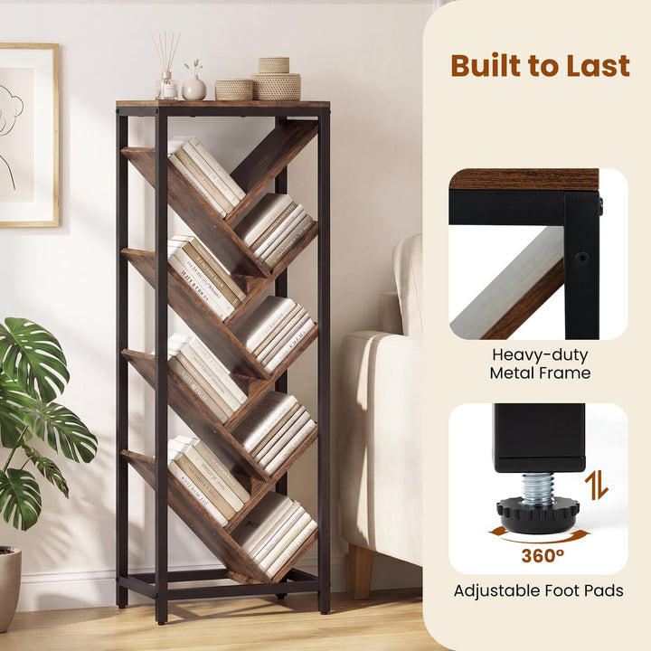 Giantex 9-Tier Tree Bookshelf for Books/CDs