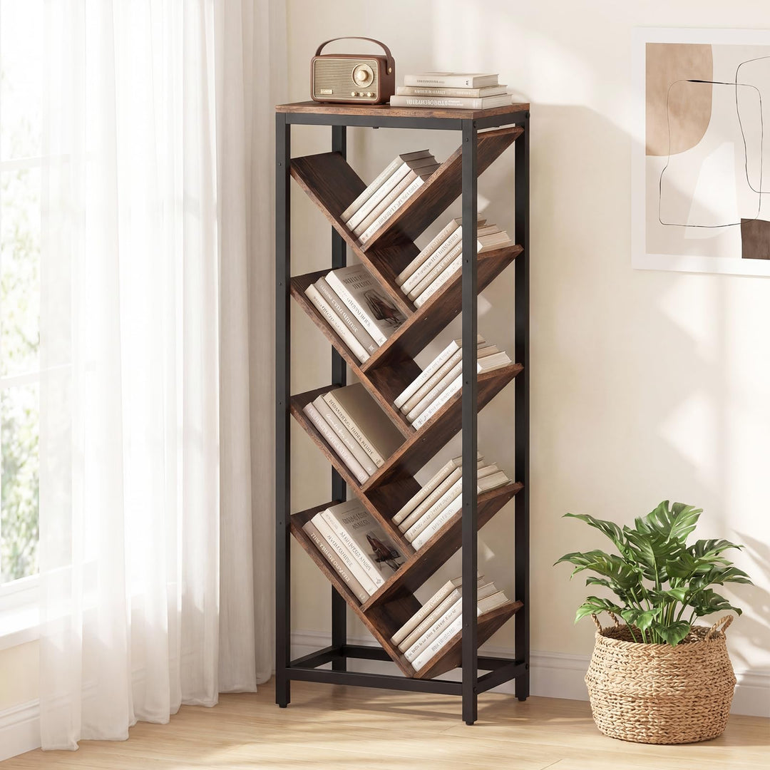 Giantex 9-Tier Tree Bookshelf for Books/CDs