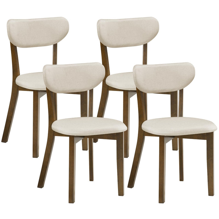 Giantex Wooded Dining Chairs Set of 2/4 for Living Room Restaurant