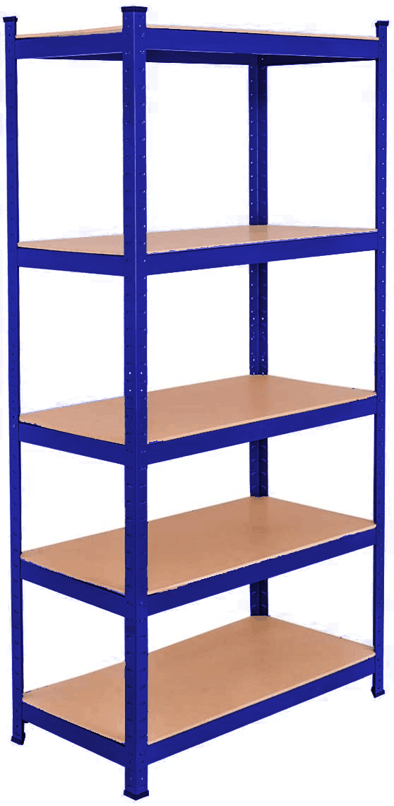 Storage Shelving Rack Utility Shelf 5-Tier | Heavy Duty 2750LBS Garage Shelves Shelving