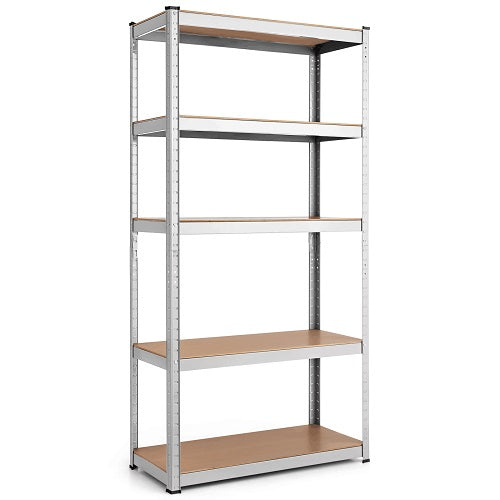 Storage Shelving Rack Utility Shelf 5-Tier | Heavy Duty 2750LBS Garage Shelves Shelving