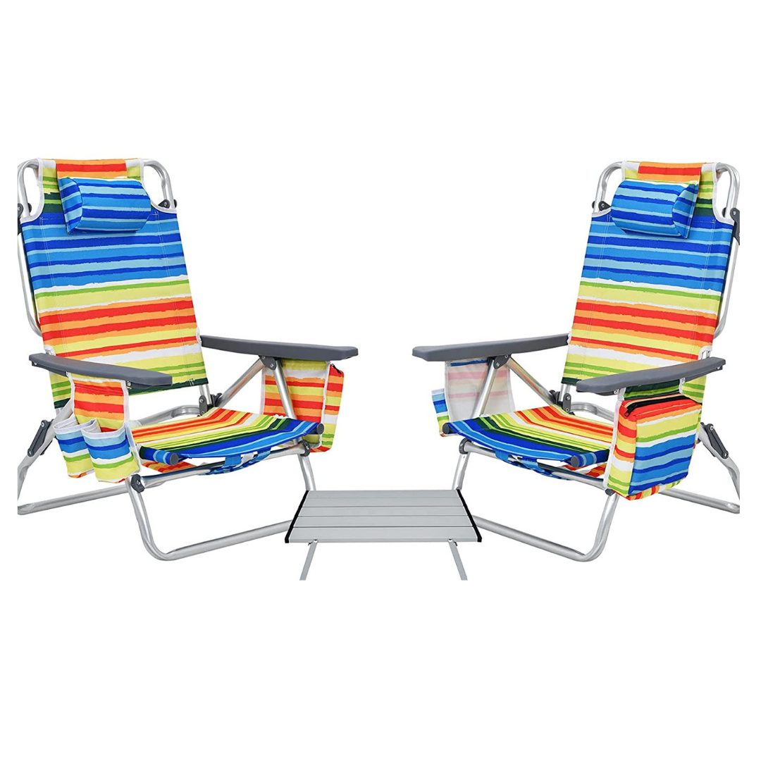 Giantex Beach Chair 2-Pack Sling Camping Chair
