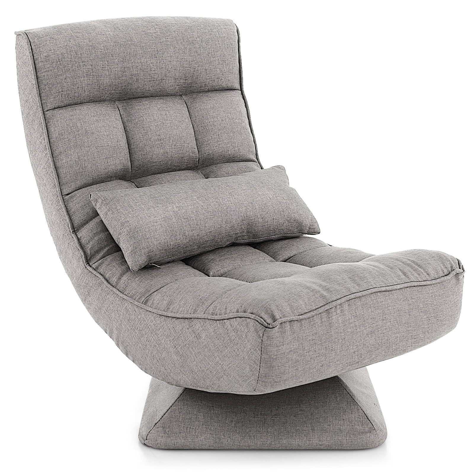 Giantex Adjustable Swivel Floor Chair - 5 Position Video Game Chair