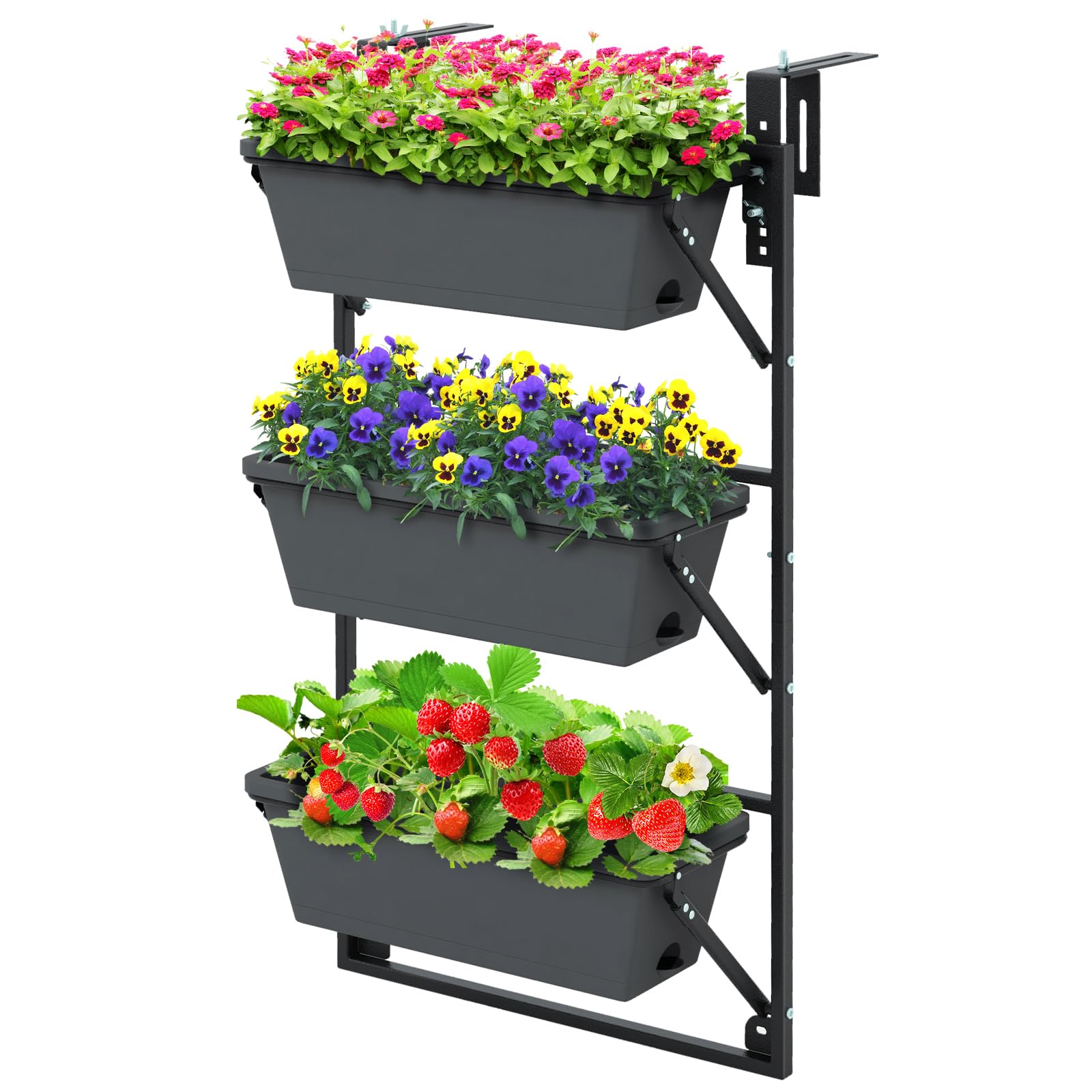 Giantex Vertical Raised Garden Bed, Hanging & Wall-Mounted Planter Garden Boxes