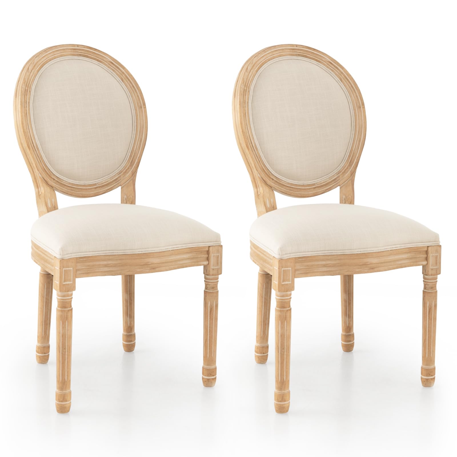 Giantex Wood Dining Chairs Set