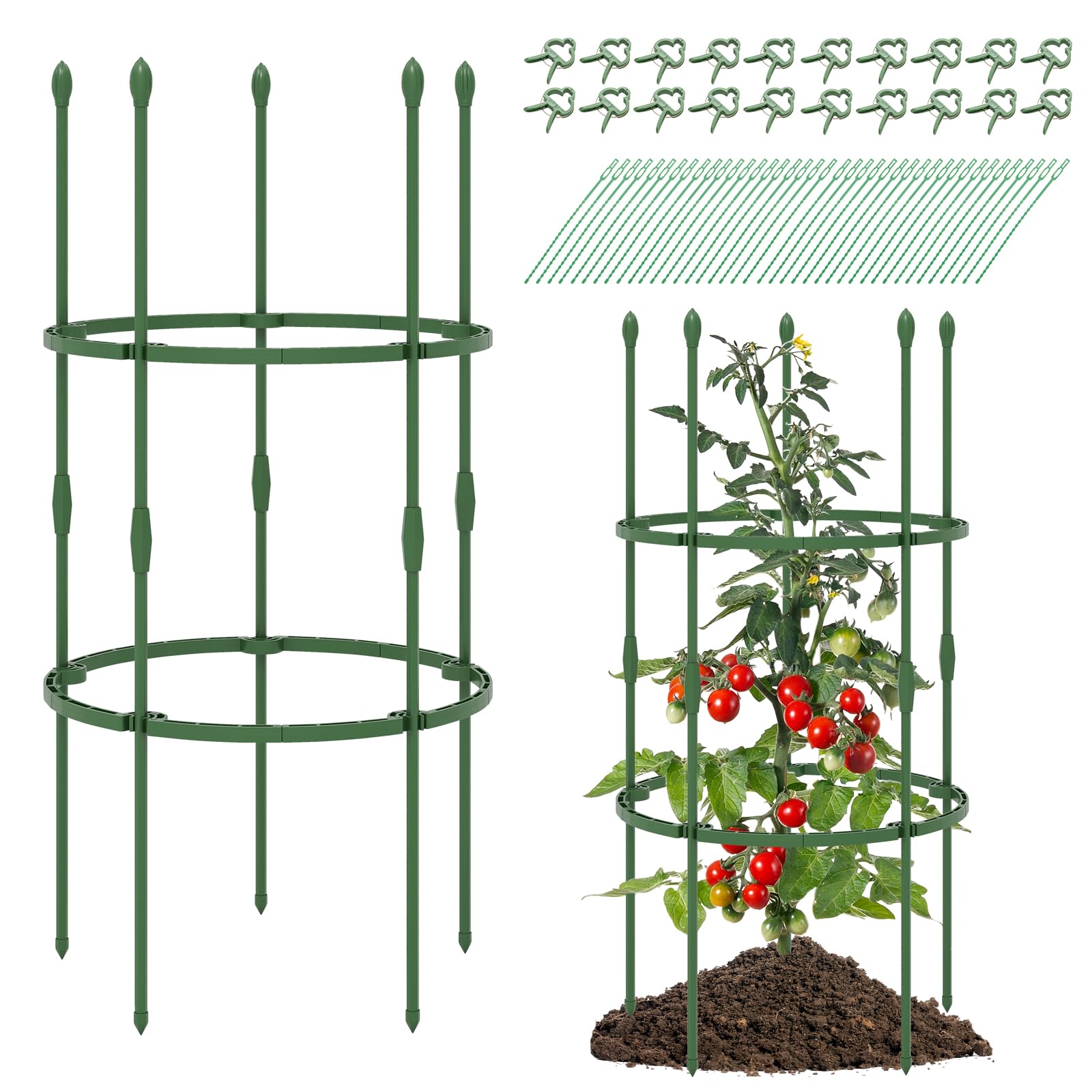Giantex 2-Pack Tomato Cages