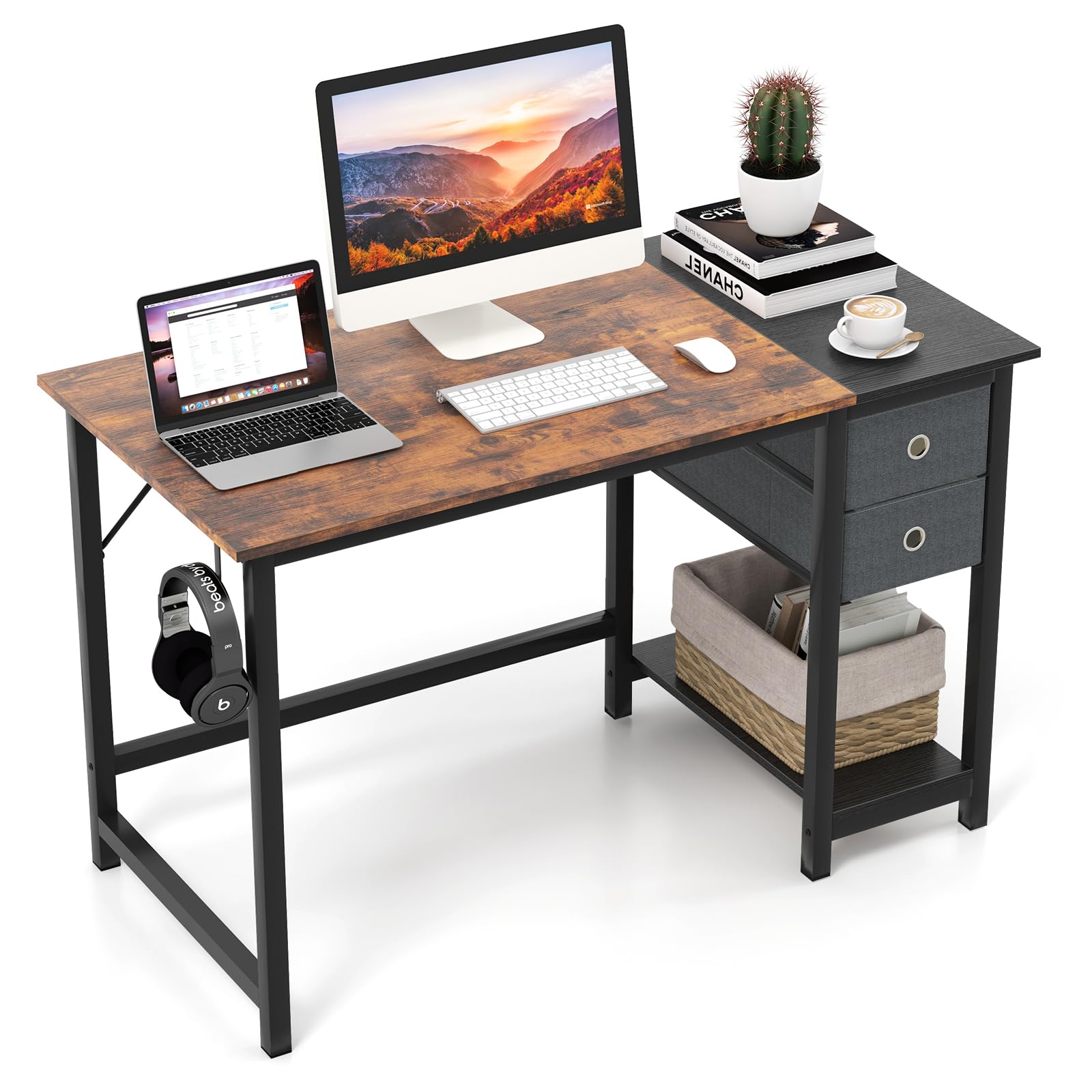 Giantex Computer Desk with Drawers