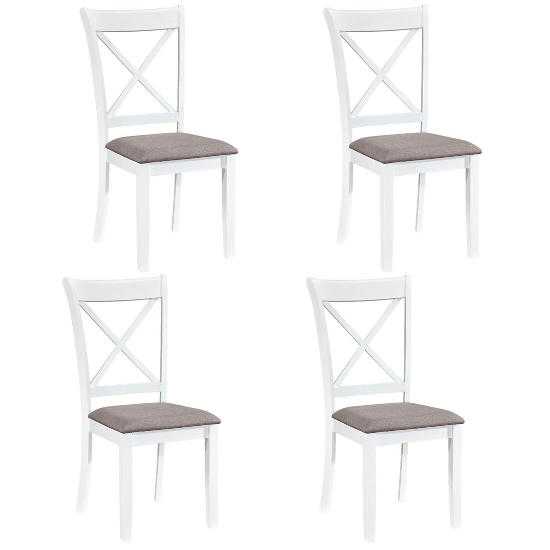 Giantex Modern Mid Century Dining Chairs Set of 2/4