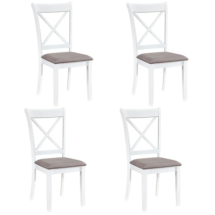 Giantex Modern Mid Century Dining Chairs Set of 2/4
