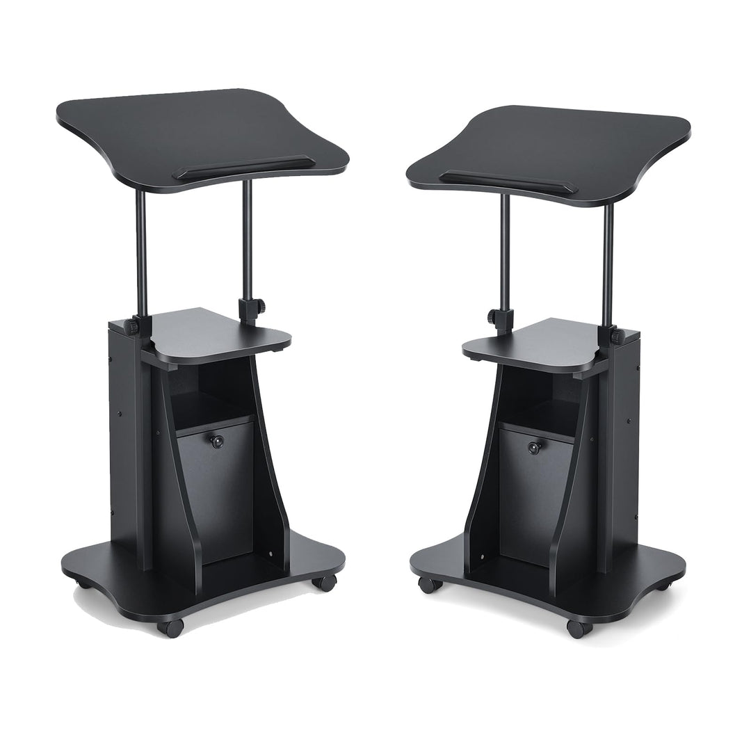 Giantex Mobile Podium Stand