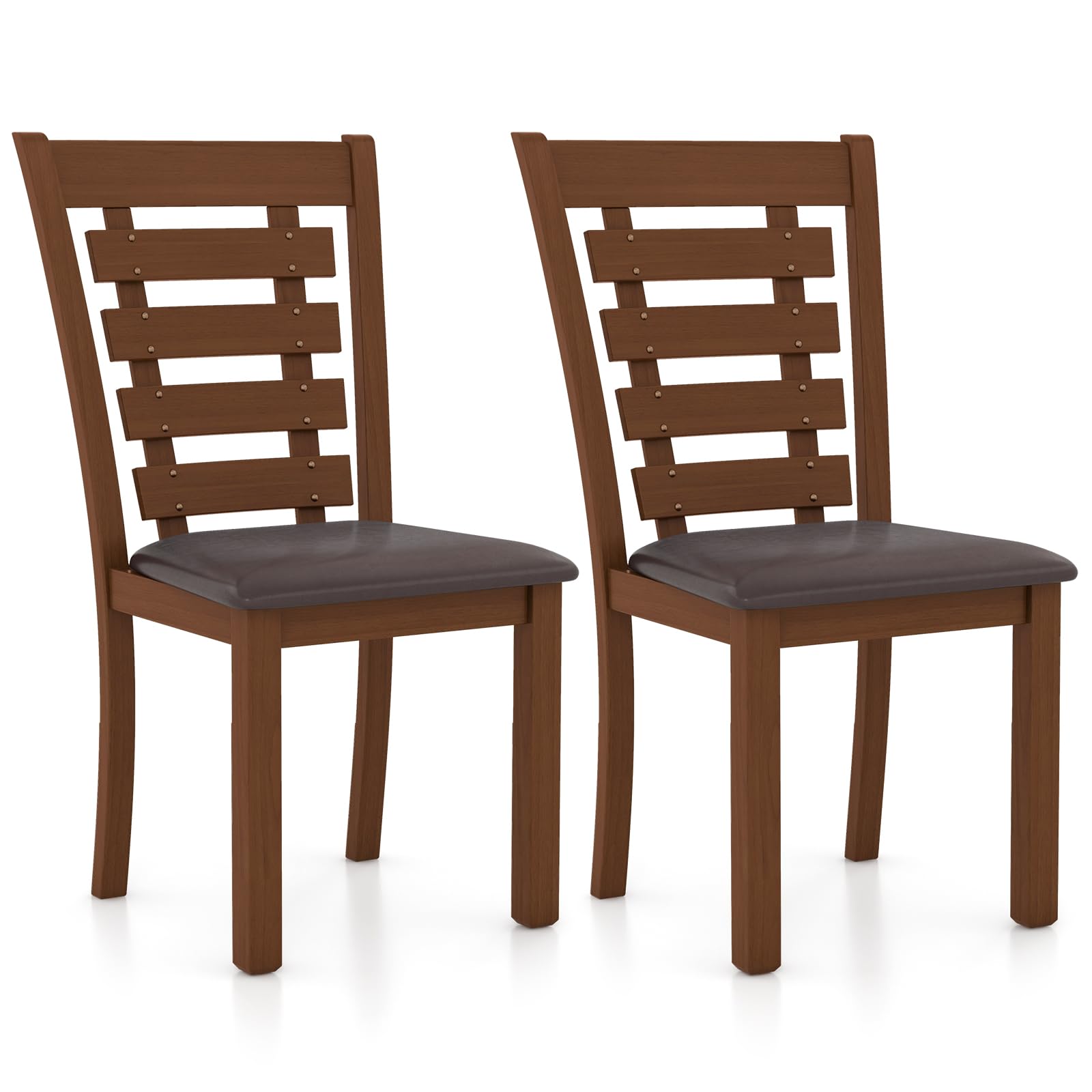 Giantex Wood Dining Chairs Set