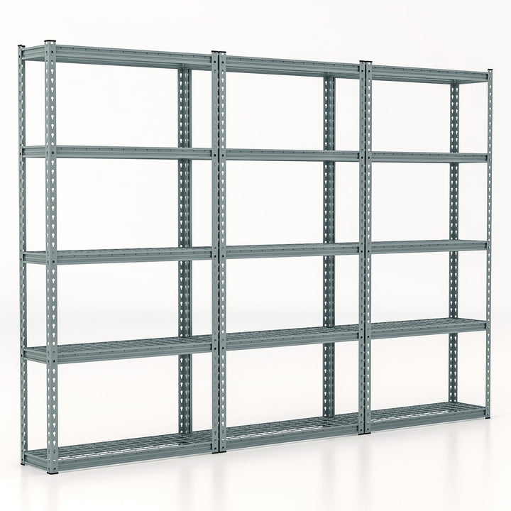 Giantex 5-Tier Storage Shelves, 35.5" x 15.5" x 72" Utility Rack Shelf