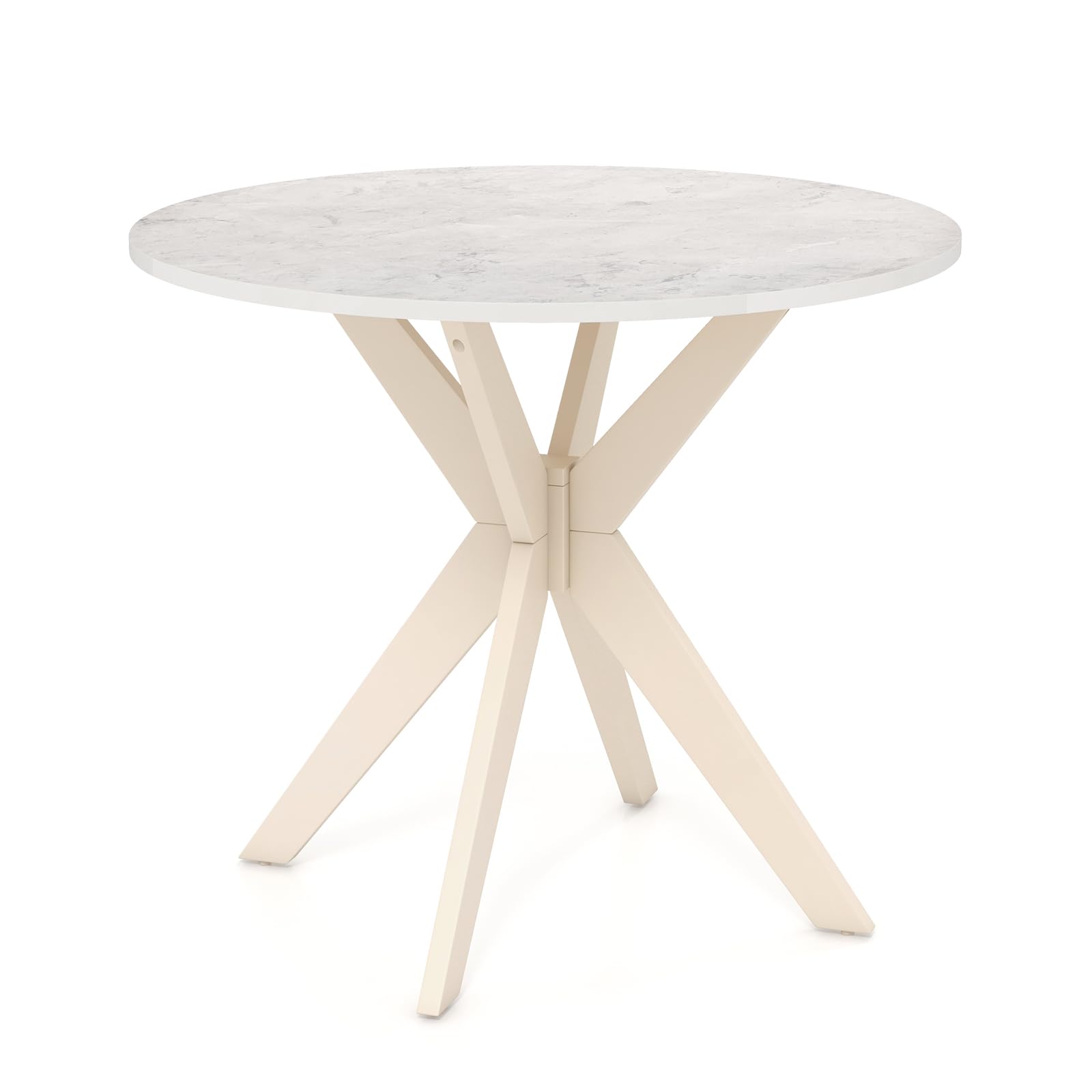 Giantex 36" Round Wood Dining Table