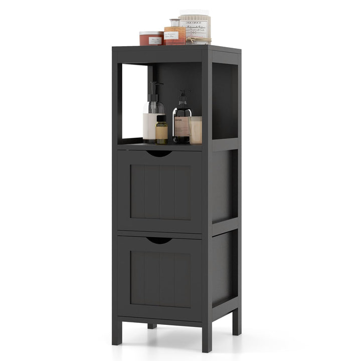 Giantex Bathroom Organizers and Storage Cabinet - Storage Organizer Rack Stand
