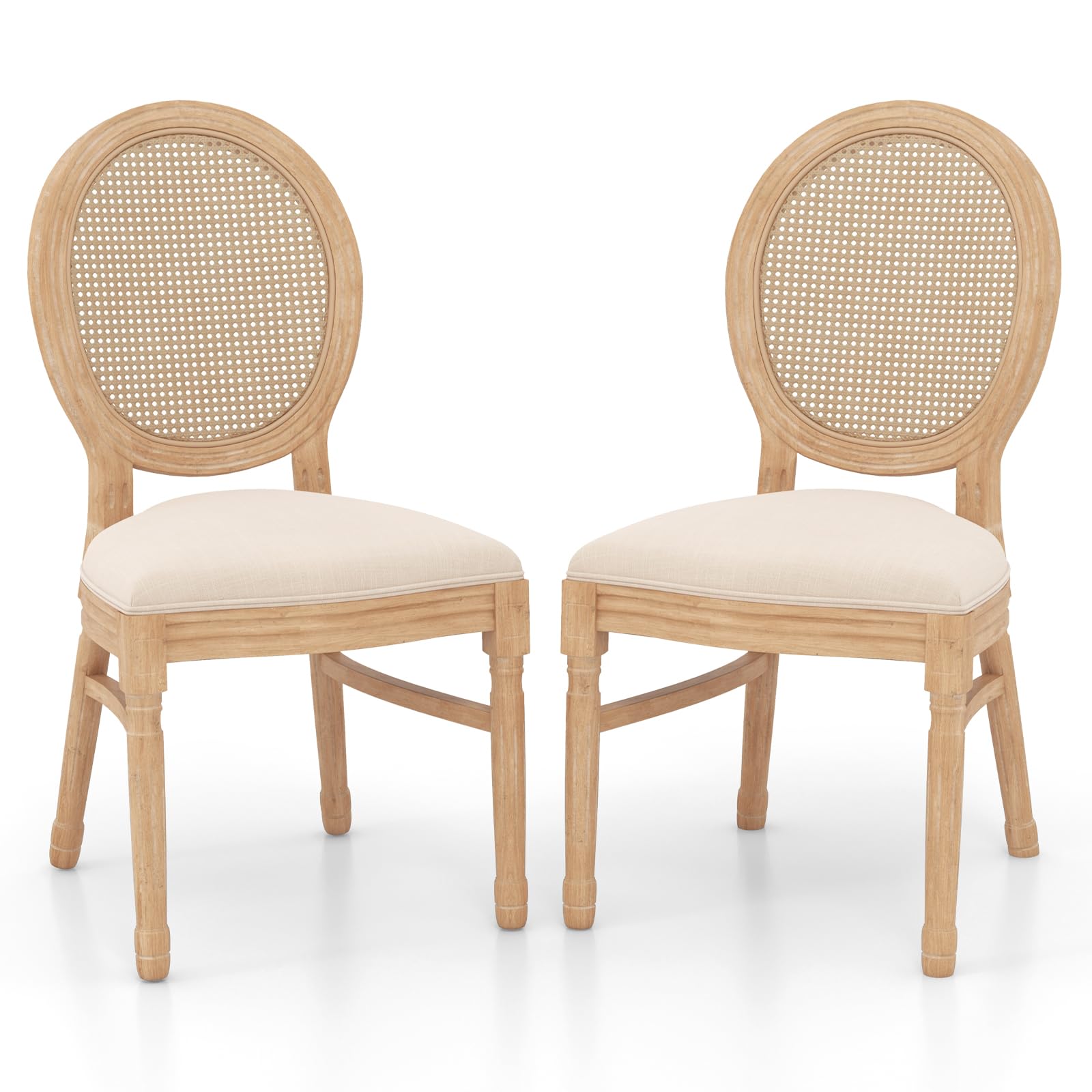 Giantex Wood Dining Chairs Set