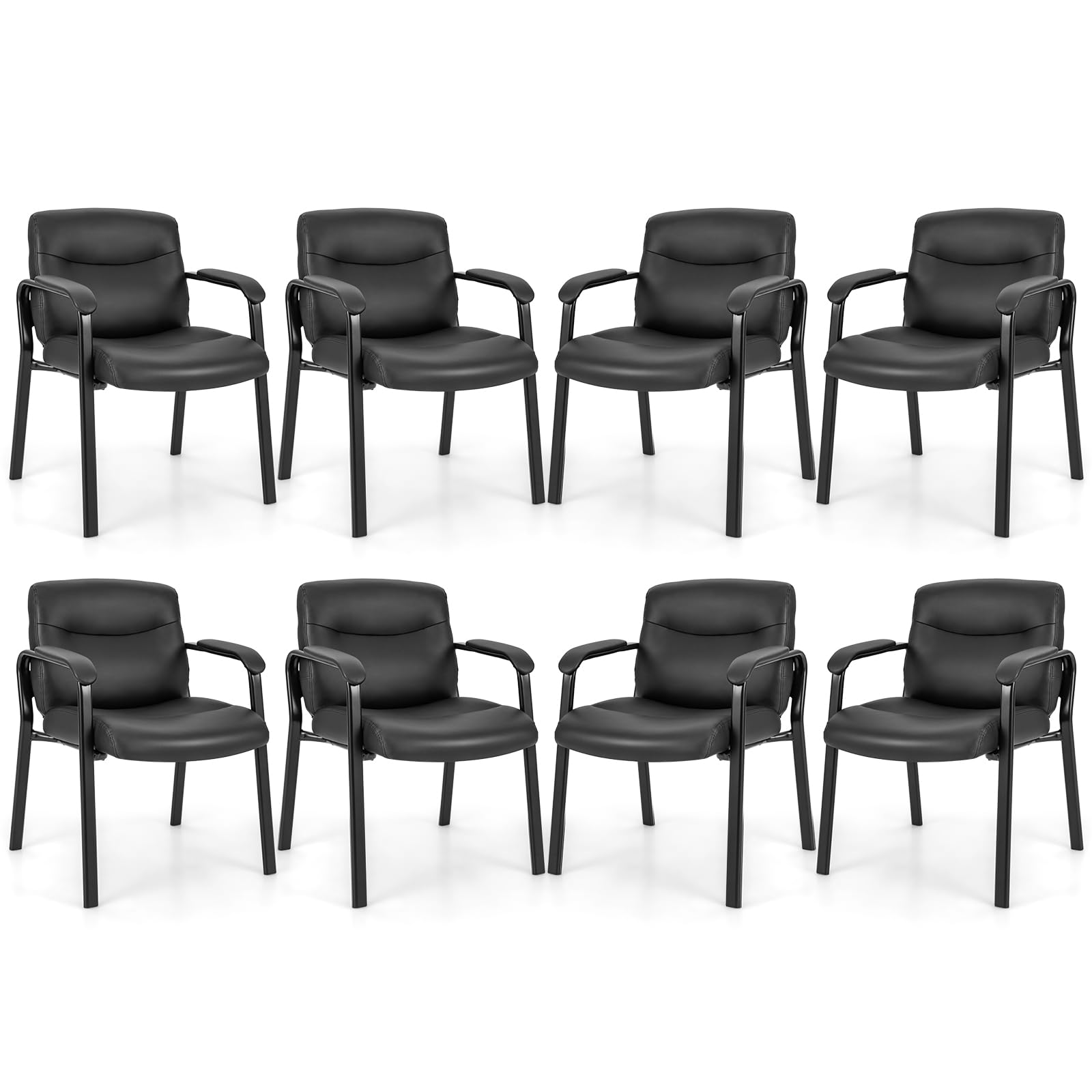 Giantex Waiting Room Chairs Set - Office Reception Chair Set